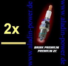 2x BRISK Racing Tuning Zündkerzen BR12ZC