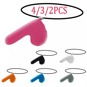 4/3/2pcs Men Sexy Thong Brief Penis Sleeve Pouch Thong Low Waist Panties 1 - Picture 1 of 32