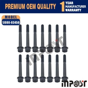 Cylinder Head Bolt 1J080-03450 For Kubota Engine D722 D782 D902 DF752 DF972 - Bild 1 von 5