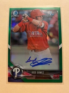 A18,654 - 2018 Bowman Chrome Prospect Refractors #CPAJG Jose Gomez Auto/99