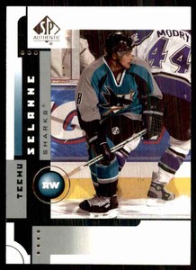 2001-02 SP Authentic Teemu Selanne #71