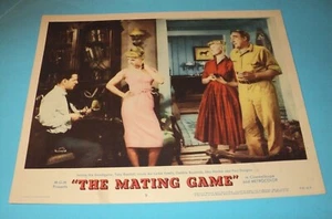 The Mating Game  Orig. 1959 Lobby Card Poster  Debbie Reynolds / Tony Randall - Picture 1 of 2