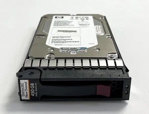 HPE EVA M6412A 450GB AG803B Fibre Channel 15K rpm LFF (3.5-inch) Hard Drive - Picture 1 of 2