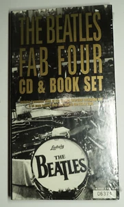 The BEATLES FAB FOUR CD & BOOK SET Import Out of Print - Picture 1 of 1