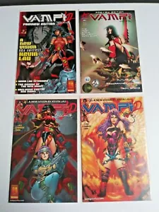 Vampi Preview Edit #1 #4 #7 Vampirella Comic Lot Harris Comics 2000 NM (4 Books) - Picture 1 of 5