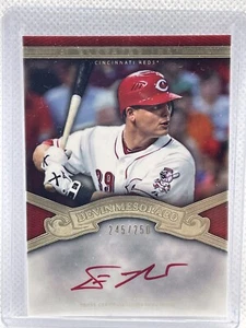 2012 Topps Tier One Elevated Ink Devin Mesoraco RookieRed Ink Auto /250 Reds - Picture 1 of 1