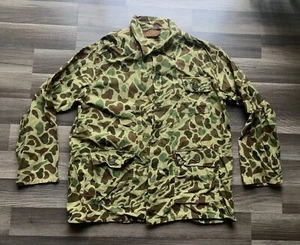 Camisa de caza camuflada de pato calibre vintage chaqueta camuflaje para hombre talla grande años 80 - Imagen 1 de 6