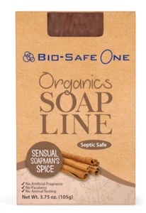 Bio-Safe One, Inc. - Sensual Soapman's Spice Organic Soap Bar 3.75 oz Homemade - Picture 1 of 14