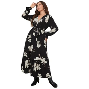 Vestido de moda 4XL para mujer talla grande verano - Imagen 1 de 7