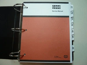 Case 500 Lader King Und W5A Service Manuell Reparatur Buch Neu W/Binder - Picture 1 of 1