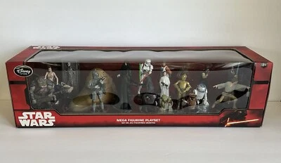 Juego de mega figuras Disney Star Wars con juego de estatuillas de la trilogía Leia de esclava prohibida Foto 1 de 4