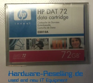 HP DAT 72 72GB Data Cartridge C8010A C8010–60000 - Bild 1 von 1