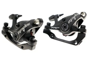 TRP Spyke MTB Bike Mechancial Disc Brake Caliper Pair W/O Rotor - Picture 1 of 4
