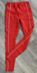 Fabletics Motion 365 Activewear Leggings Women Size Medium Bright Coral - Picture 1 of 6