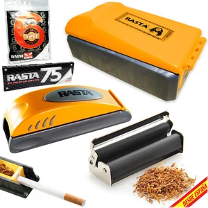 MAQUINA LIAR CIGARRO TRIPLE SIMPLE MANUAL VACIO TABACO RASTA CIGARETTE MACHINE - Imagen 1 de 12