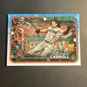 Juego de vacaciones 2024 TOPPS Navidad oro All Star Rookie Cup #H42 Corbin Carroll - Imagen 1 de 2