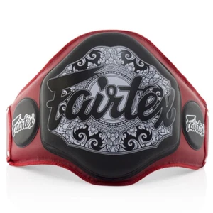 FAIRTEX Boxbauchpolster MMA Muay Thai Workout BPV3 Protektor Training rot/schwarz - Bild 1 von 4