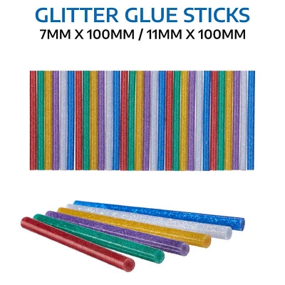 30 Amtech Glitter Schmelzklebstoff Klebestifte für Elektrisch Pistole Craft Tool - Bild 1 von 4