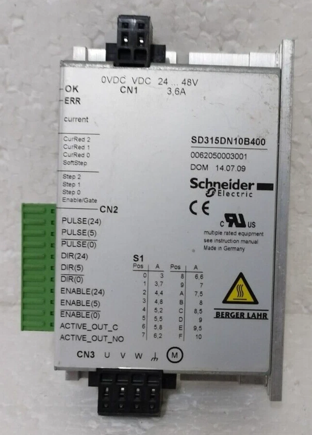 SCHNEIDER SD315DN10B400 Motion Control Stepper Motor Drive - SD315 - Image 1 of 4