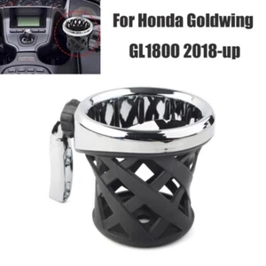 Motorcycle Drink Cup Holder w/ Mesh Basket for Honda Goldwing GL1800 2018-up - Picture 1 of 11