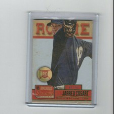 2013 America's Pastime GREEN Jarred Cosart Parallel Rookie Card #'d 6/10 RARE RC