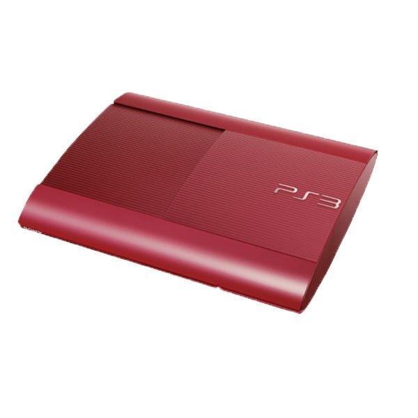 Playstation 3 Super Slim Limited Red PS3 500GB CECH-4001C Version 4.87