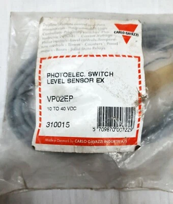 CARLO GAVAZZI VP02EP - Optical Level Sensor, Type VP - New - Old Stock - Image 1 of 4