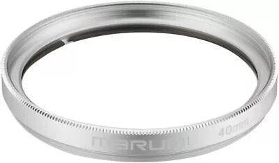 MAUVF40 Official MARUMI UV Filter 40mm UV / Silver For UV Absorption - Image 1 of 4