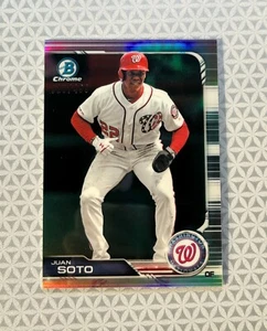 2019 Bowman Chrome Juan Soto Refractor #10/499 #44 - Picture 1 of 3