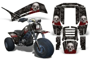 Graphic Decals Stickers for Yamaha Shaft DX 225 ATV 3 Wheeler 83-85 BONES K - Picture 1 of 3