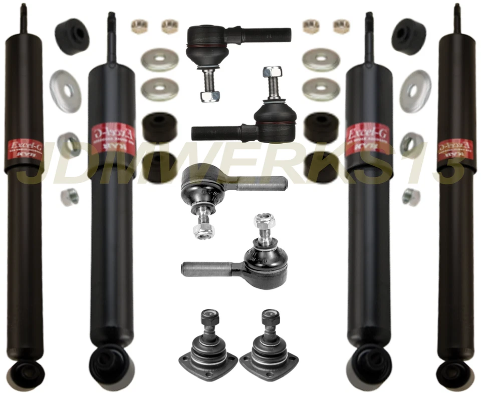 КОМПЛЕКТ ДЛЯ ВОССТАНОВЛЕНИЯ ПОДВЕСКИ KYB АМОРТИЗАТОРЫ FIAT 124 SPIDER PININFARINA 68 69–83 84 85 - Изображение 1 из 4