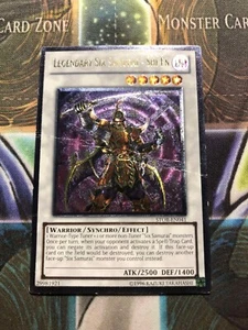 *** LEGENDARY SIX SAMURAI - SHI EN *** ULTIMATE RARE (HP) STOR-EN041 YUGIOH! - Picture 1 of 3
