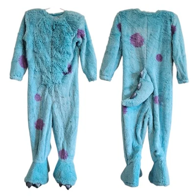 Monsters Inc Sully Sullivan Furry Tail One Piece Halloween Costume Toddler 2T - Image 1 of 4