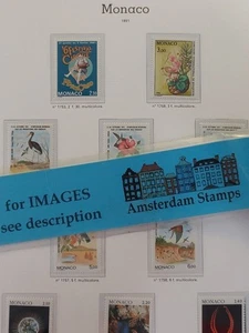 Monaco 1991-2007 vf MNH collection in album High CAT + FACE Value TOP! - Picture 1 of 1