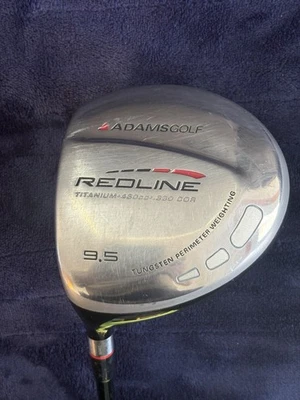 Left Handed Adams Redline Driver 9.5* Fujikura Ultralite Graphite Golf Club - Image 1 of 4
