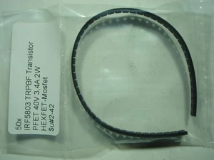 50x  IRF5803 TRPBF Transistor  PFET  40V 3,4A 2W HEXFET-Mosfet  $u#2-42#047a - Picture 1 of 5