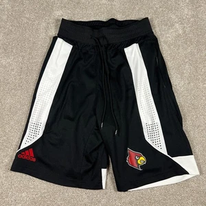 Adidas Herren Medium schwarz Louisville Cardinals Basketball College NCAA Shorts neu mit Etikett - Bild 1 von 10