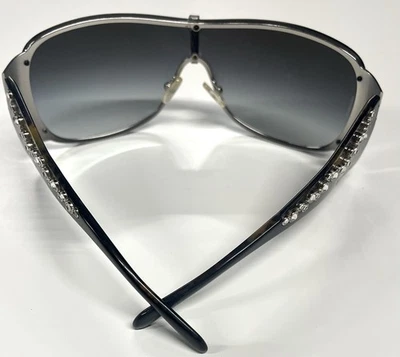 Gafas de sol Tiffany & Co carey cristales graduados marco plateado escudo Foto 1 de 4