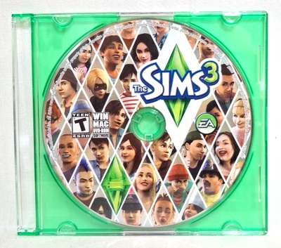 Vintage 2009 Original Die Sims 3 für PC DVD-ROM Videospiel nur Disc ohne Handbuch - Bild 1 von 4