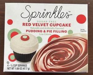 Mezcla de postre de relleno de pastel de pudín sin azúcar de terciopelo rojo 2 - Imagen 1 de 3