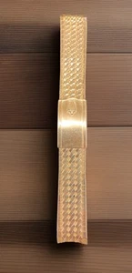 Gold Filled Vintage JB Champion For Accutron Men's Wristwatch Band - Picture 1 of 10