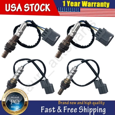 4 piezas sensores de oxígeno O2 aguas arriba y aguas abajo para Honda Civic 1992-1995 1,5 L Foto 1 de 4