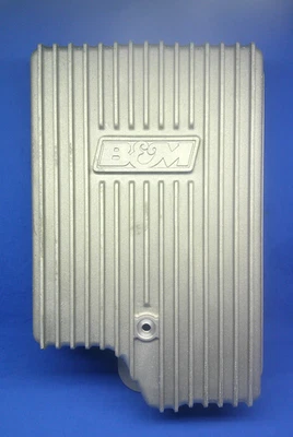 Vintage NOS B&M Racing Aluminum Deep Transmission Pan 1998-2005 Ford E4OD 4E100 - Image 1 of 4