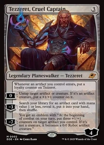 Tezzeret, Cruel Captain - Mythic/Leg. Planeswalker - Edge of Eternities - EN/NM - Bild 1 von 2