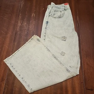 Vintage JADED LONDON Colossus Flair Fit Jeans Y2K Distressed Grunge ButtonFly 30 - Picture 1 of 8