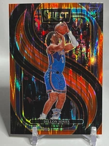 DILLON JONES RC Rookie Premier Level Orange Shock Prizm 2024-25 Select #200 OKC - Bild 1 von 3