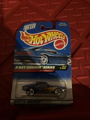 1999 Hot Wheels #947 X-Ray Cruiser Series 1/4 '67 CAMARO Blue w/3 Sp Variation - Image 1 of 2