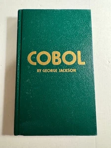 Cobol George Jackson Hardcover 1st Edition Good Leather Bound Tab Books 1982 - Picture 1 of 6