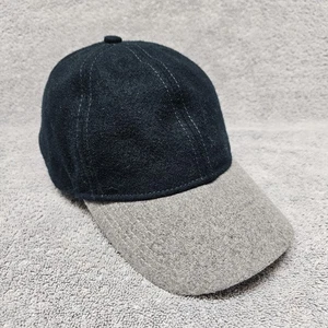 J Crew Mütze Baseball Cap OSFM verstellbar grün grau zweifarbig Wollmischung - Bild 1 von 20