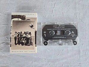 Janet Jackson / Because Of Love and Funky Big Band / Cassette, Single - Picture 1 of 3